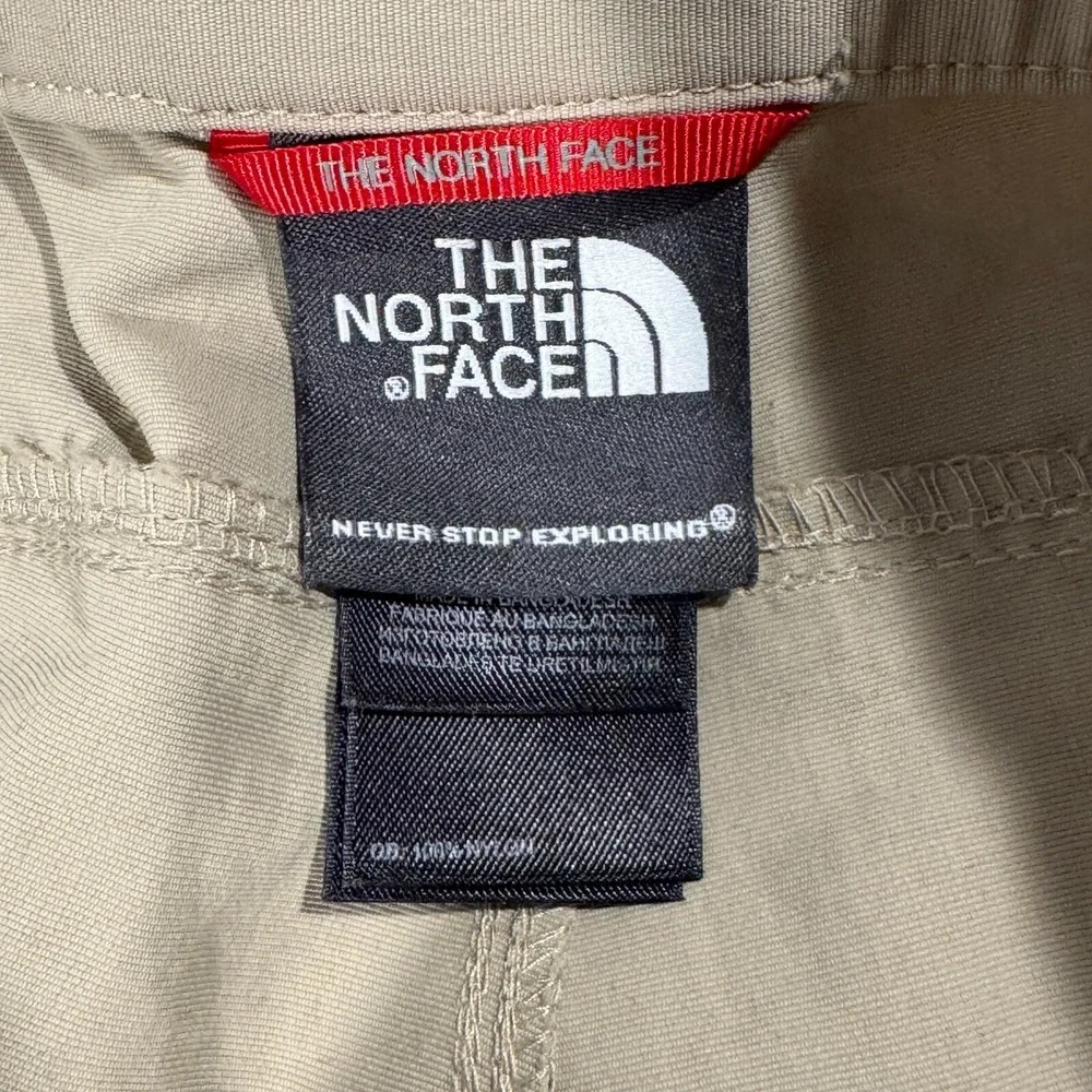 The North Face Pants Mens XXL Nylon Convertible Cargo Belted Shorts Hiking
